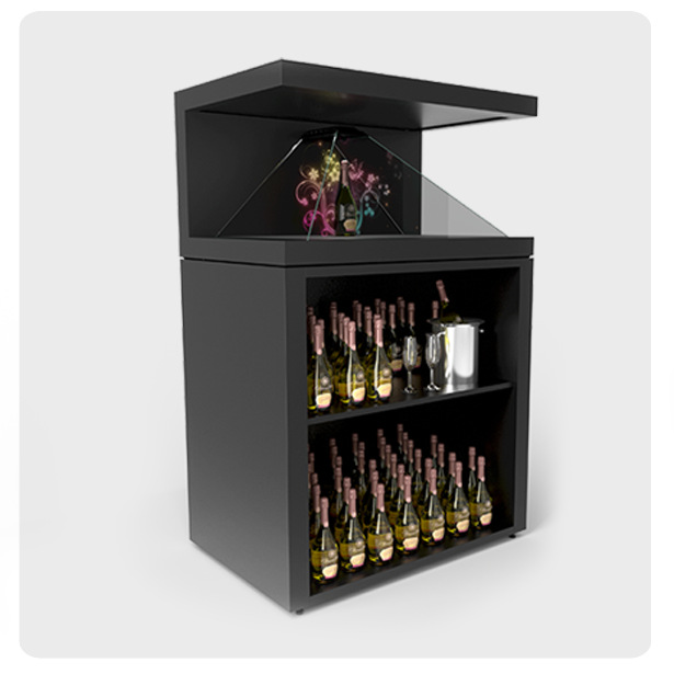 Dreamoc-XL3-stand-with-shelf