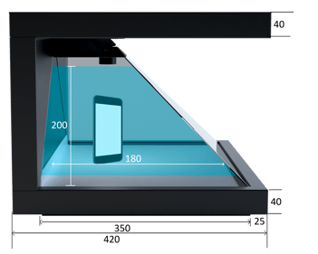 Dreamoc HD3.2 measurements side