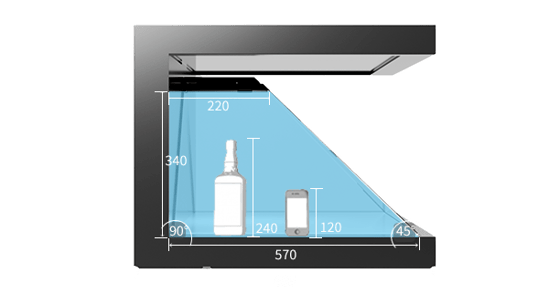 Technical Specifications Dreamoc XL3 3D Hologram Pyramid Technical Specifications Dreamoc XL3 3D Hologram Pyramid