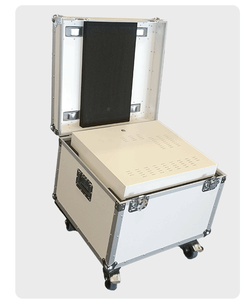 Flightcase for 3D Holographic Displays